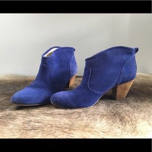 Blue Suede Boots